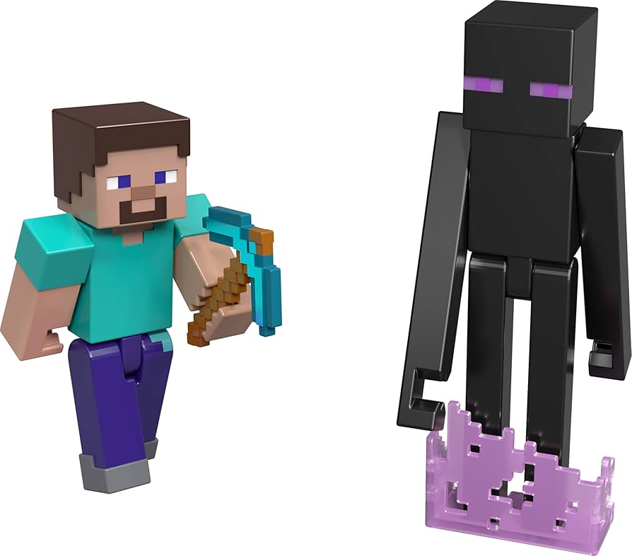 マインクラフト　アニマル6パック　エンダーマンアドベンチャーフィギュアセット マインクラフト アニマル6パック エンダーマンアドベンチャー